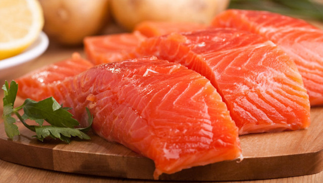 Salmón — ácidos grasos omega-3